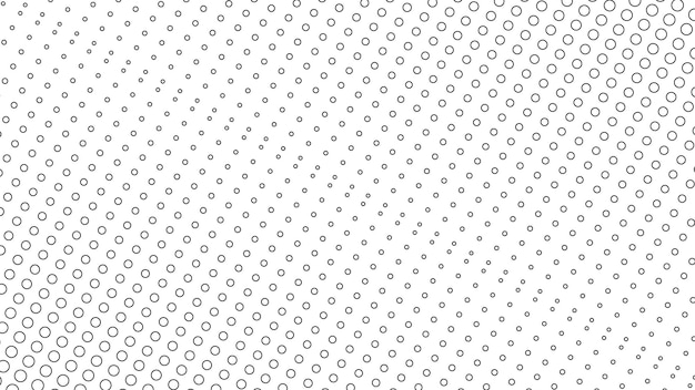 Patrón de textura de medio tono de fondo imagen vectorial en blanco y negro para telón de fondo o estilo de moda