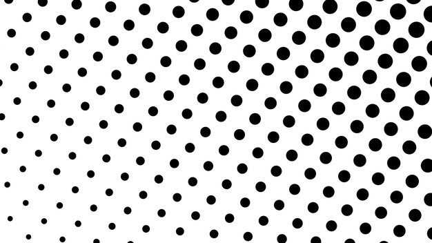 Patrón de textura de medio tono de fondo imagen vectorial en blanco y negro para telón de fondo o estilo de moda