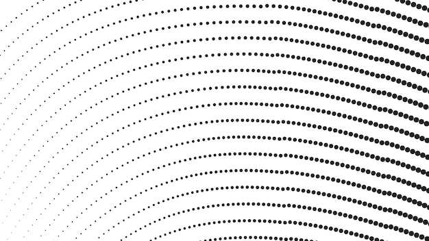 Patrón de textura de medio tono de fondo imagen vectorial en blanco y negro para telón de fondo o estilo de moda