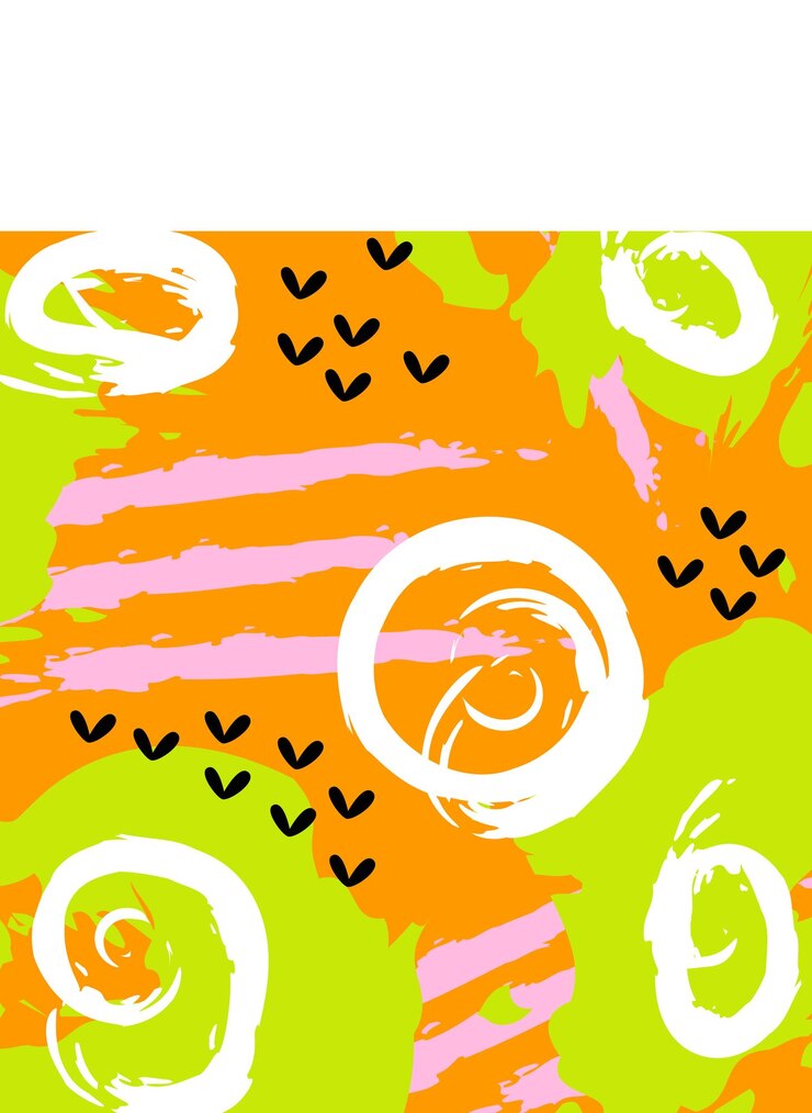 Vector patrón de textura de pincel artístico