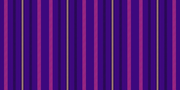 Patrón de textura de tela de cortina líneas de maquinaria fondo de rayas buen vector textil sin costuras vertical en colores violeta y oscuro
