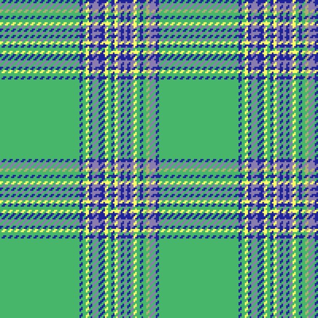 Patrón textura tela Textil fondo vector Tartan check plaid sin costuras