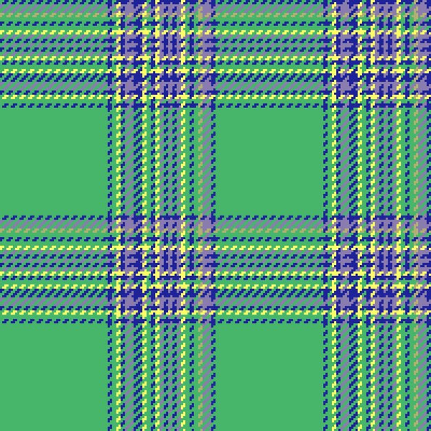 Patrón textura tela Textil fondo vector Tartan check plaid sin costuras