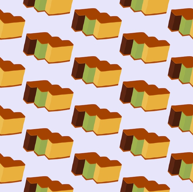 Patrón de torta Castella