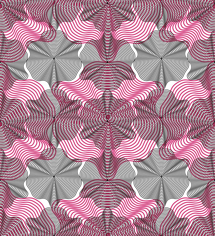 Vector patrón transparente abstracto ilusorio colorido con formas geométricas superpuestas. vector telón de fondo transparente forrado simétrico.