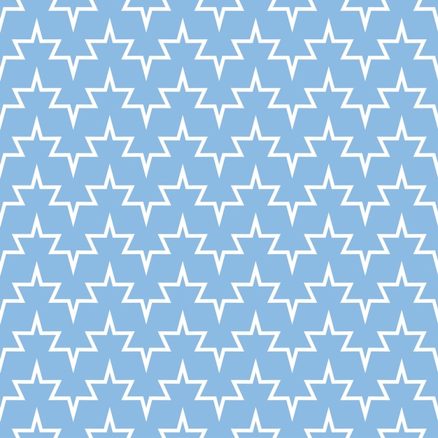 Patrón transparente azul con líneas blancas en zig zag