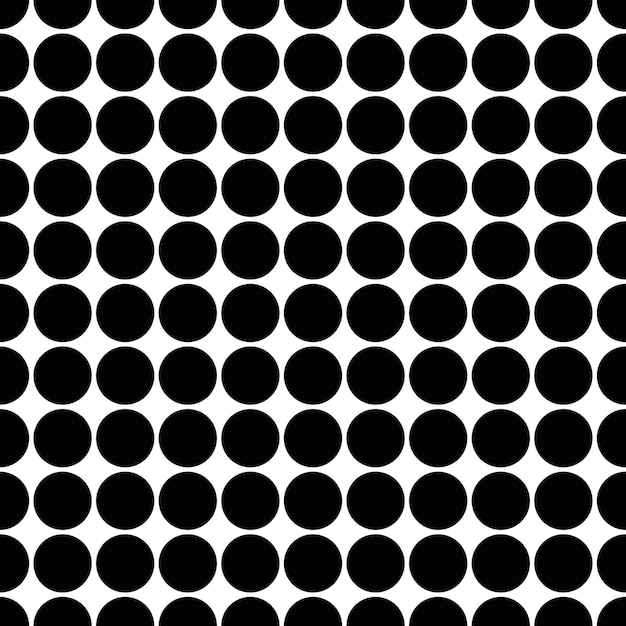 Patrón transparente blanco y negro con puntos. Textura punteada. Fondo de puntos de mosaico. Lunares