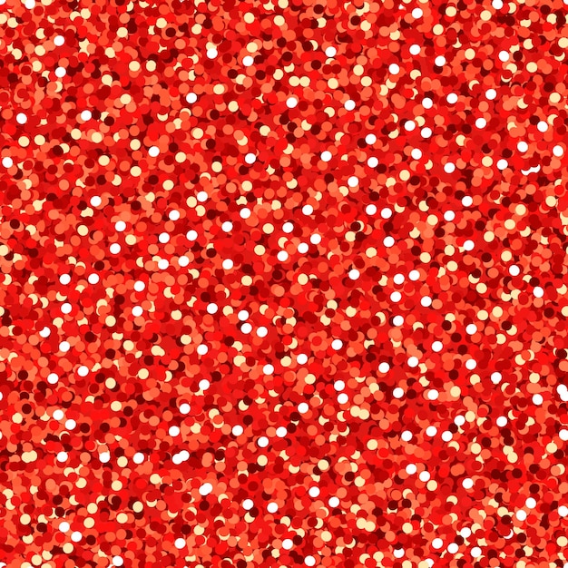 Patrón transparente de brillo rojo Fondo de fiesta brillante con textura de brillo rojo
