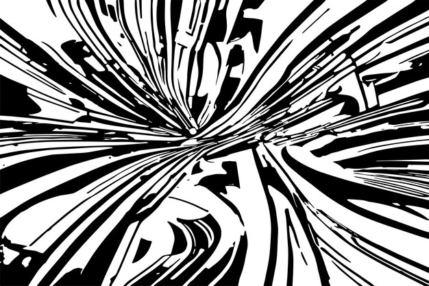 Patrón transparente diseño gráfico oscuro vector o ilustración de textura en blanco y negro