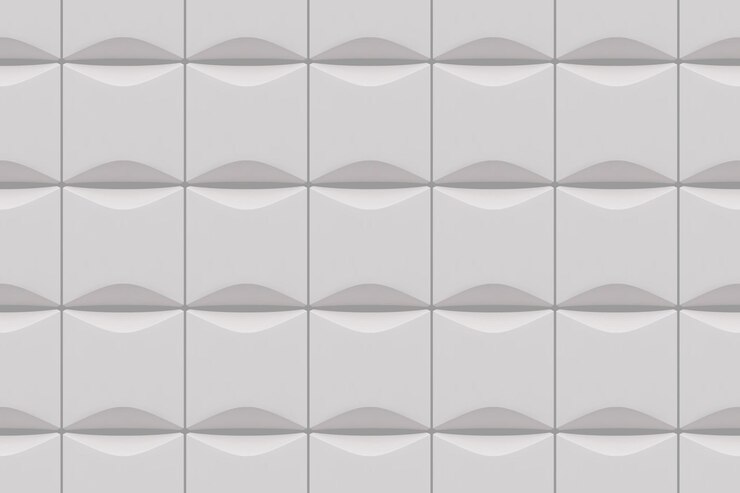 Vector patrón transparente de espuma suave a prueba de sonido acústico blanco