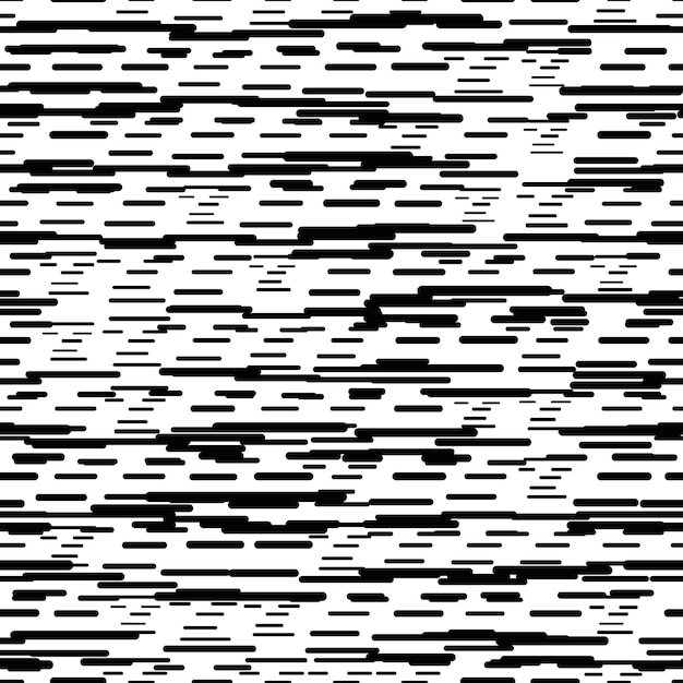 Patrón transparente geométrico lineal. Fondo texturizado en blanco y negro con cuadrados, tiras.