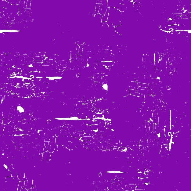 Vector patrón transparente de grunge ultravioleta con pintura vieja agrietada en una superficie de madera. vendimia infinita