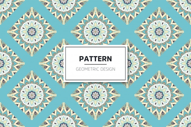Patrón transparente de mandala ornamental de lujo en color dorado