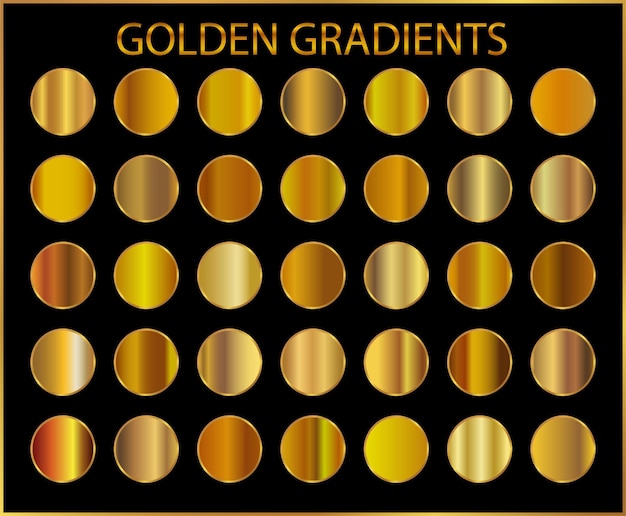 Patrón transparente de oro fondo textura vector icono