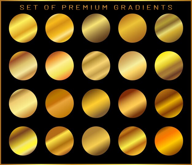 Patrón transparente de oro fondo textura vector icono