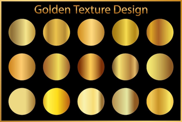 Patrón transparente de oro fondo textura vector icono