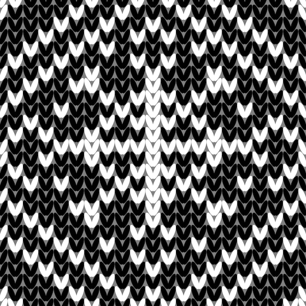 Patrón transparente de punto monocromo abstracto. Muestra de sheme de textura de punto para tarjeta de año nuevo, invitación de Navidad, papel de regalo de vacaciones, viajes de vacaciones de invierno y publicidad de estaciones de esquí, etc.
