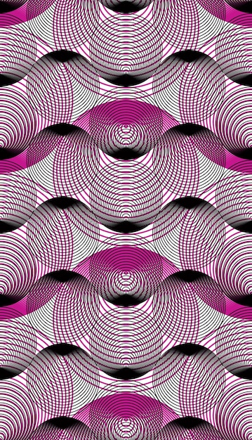 Patrón transparente de superposición de rayas de colores geométricos, fondo abstracto de vector brillante. Adorno gráfico simétrico.