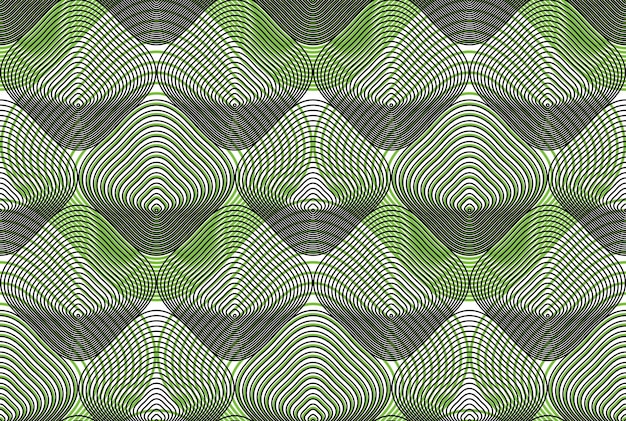 Patrón transparente de superposición de rayas de colores geométricos, fondo abstracto de vector brillante. Adorno gráfico simétrico.