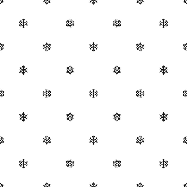 Patrón transparente de vector, copo de nieve, editable se puede utilizar para fondos de páginas web, rellenos de patrón