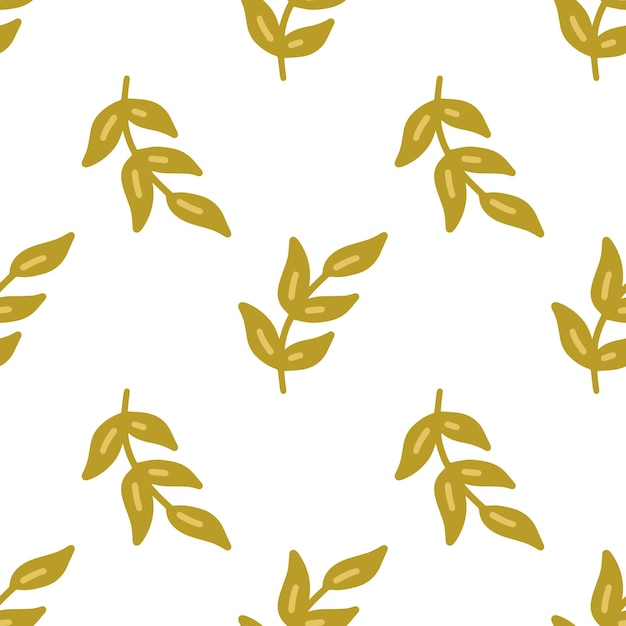 Patrón transparente de vector floral en estilo plano para papel de regalo de tela postales fondo de pantalla