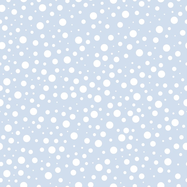 Patrón transparente de vector de nevadas para replicación continua.