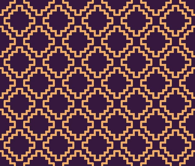 Patrón transparente de vector Textura abstracta con estilo moderno Fondo de patrón de mosaicos lineales geométricos repetitivos
