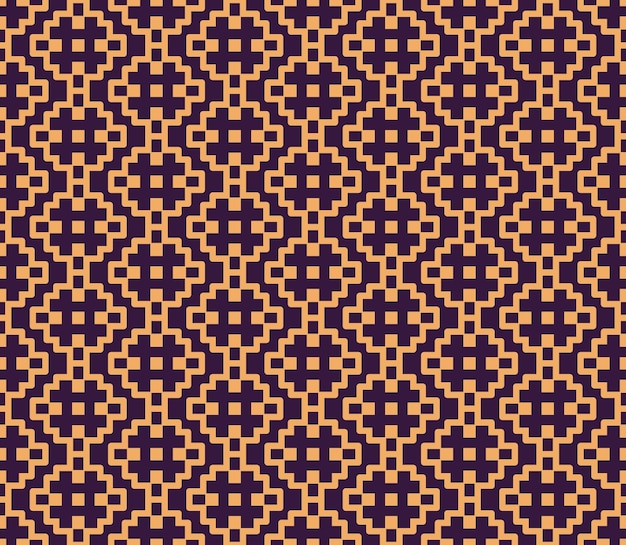 Patrón transparente de vector Textura abstracta con estilo moderno Fondo de patrón de mosaicos lineales geométricos repetitivos