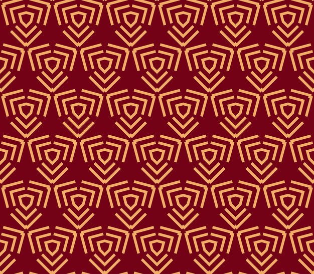 Patrón transparente de vector Textura elegante moderna Ornamento geométrico a rayas patrón lineal de lujo
