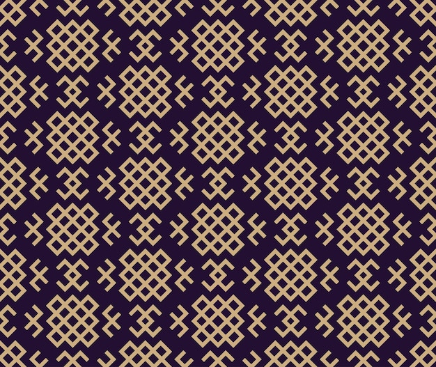 Patrón transparente de vector Textura elegante moderna Repetición de fondo geométrico Diseño gráfico lineal
