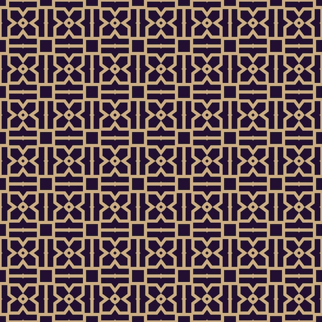 Patrón transparente de vector Textura elegante moderna Repetición de fondo geométrico Diseño gráfico lineal