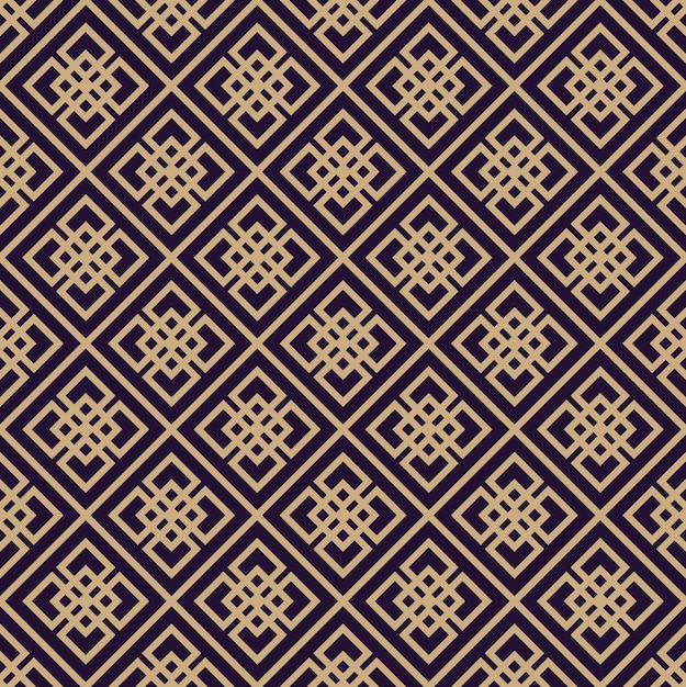 Patrón transparente de vector Textura elegante moderna Repetición de fondo geométrico Diseño gráfico lineal