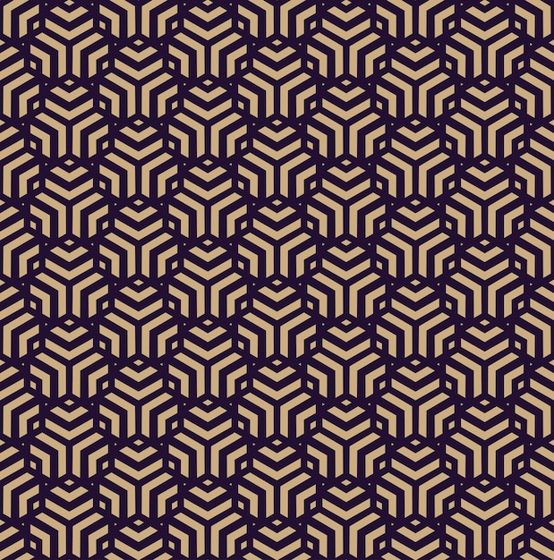 Patrón transparente de vector Textura elegante moderna Repetición de fondo geométrico Diseño gráfico lineal