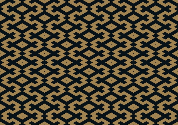 Patrón transparente de vector Textura elegante moderna Repetición de mosaicos geométricos de elementos rayados