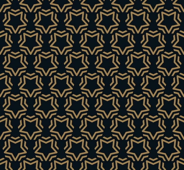 Patrón transparente de vector Textura elegante moderna Repetición de mosaicos geométricos de elementos rayados