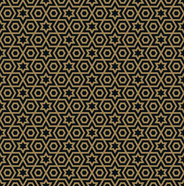Patrón transparente de vector Textura elegante moderna Repetición de mosaicos geométricos de elementos rayados