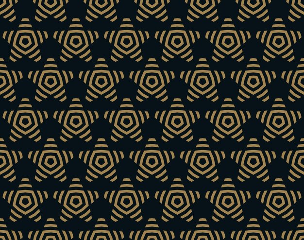 Patrón transparente de vector Textura elegante moderna Repetición de mosaicos geométricos de elementos rayados