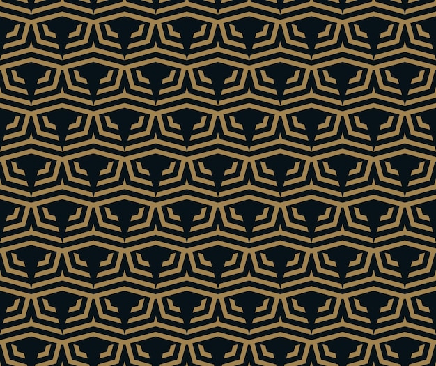 Patrón transparente de vector Textura elegante moderna Repetición de mosaicos geométricos de elementos rayados