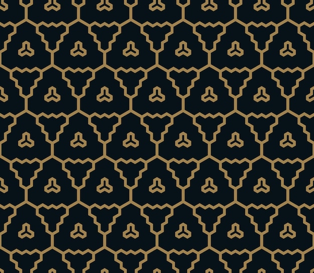 Patrón transparente de vector Textura elegante moderna Repetición de mosaicos geométricos de elementos triangulares rayados