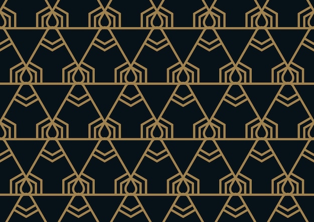 Patrón transparente de vector Textura elegante moderna Repetición de mosaicos geométricos de elementos triangulares rayados