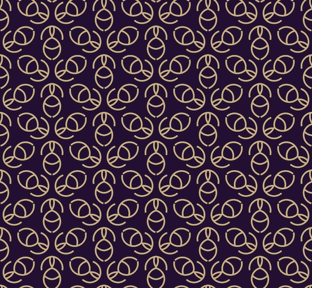 Patrón transparente de vector Textura con estilo moderno Adorno lineal geométrico