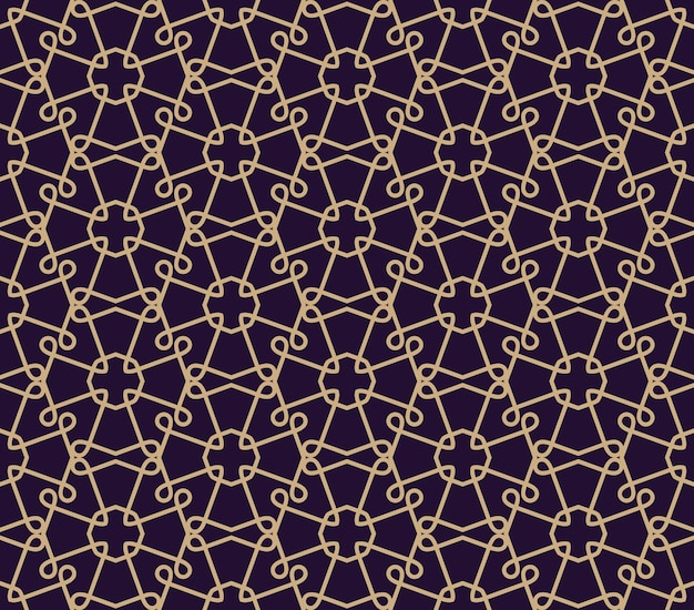 Patrón transparente de vector Textura con estilo moderno Adorno lineal geométrico