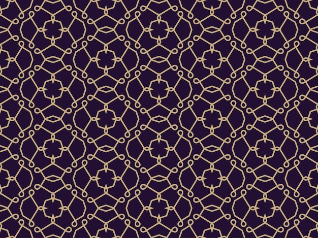 Patrón transparente de vector Textura con estilo moderno Adorno lineal geométrico