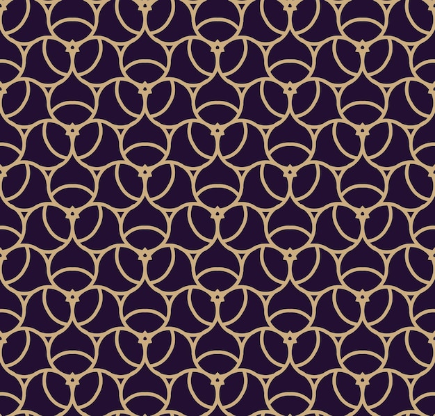 Patrón transparente de vector Textura con estilo moderno Adorno lineal geométrico