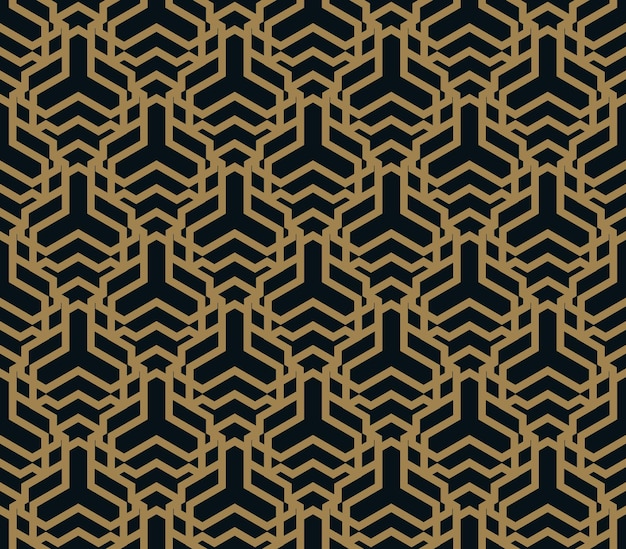 Patrón transparente de vector Textura con estilo moderno Adorno de rayas geométricas