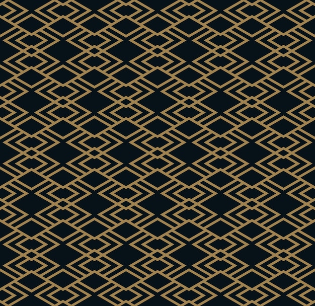 Patrón transparente de vector Textura con estilo moderno Adorno de rayas geométricas