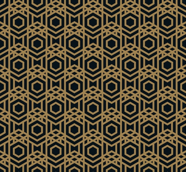 Patrón transparente de vector Textura con estilo moderno Adorno de rayas geométricas