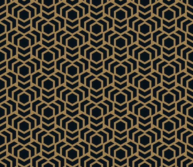 Patrón transparente de vector Textura con estilo moderno Adorno de rayas geométricas
