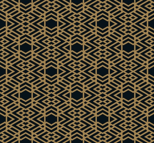 Patrón transparente de vector Textura con estilo moderno Adorno de rayas geométricas