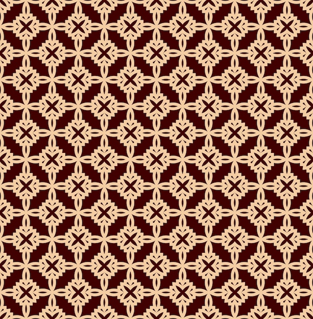 Patrón transparente de vector Textura con estilo moderno Ornamento lineal repetitivo